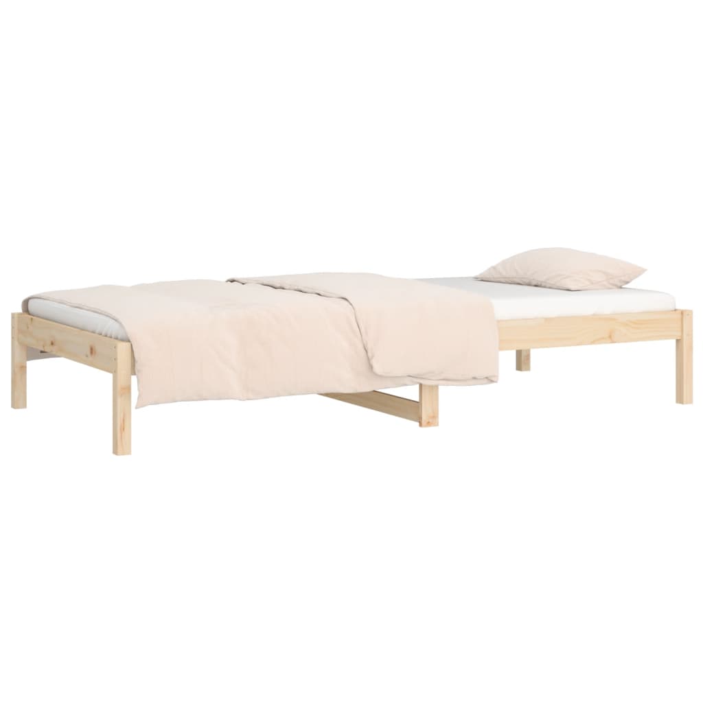 Day Bed without Mattress 90x200 cm Solid Wood Pine