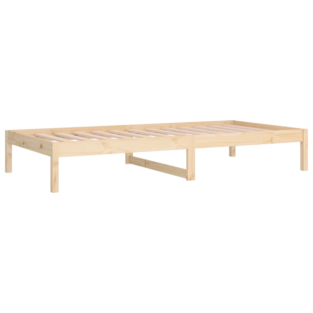 Day Bed without Mattress 90x200 cm Solid Wood Pine
