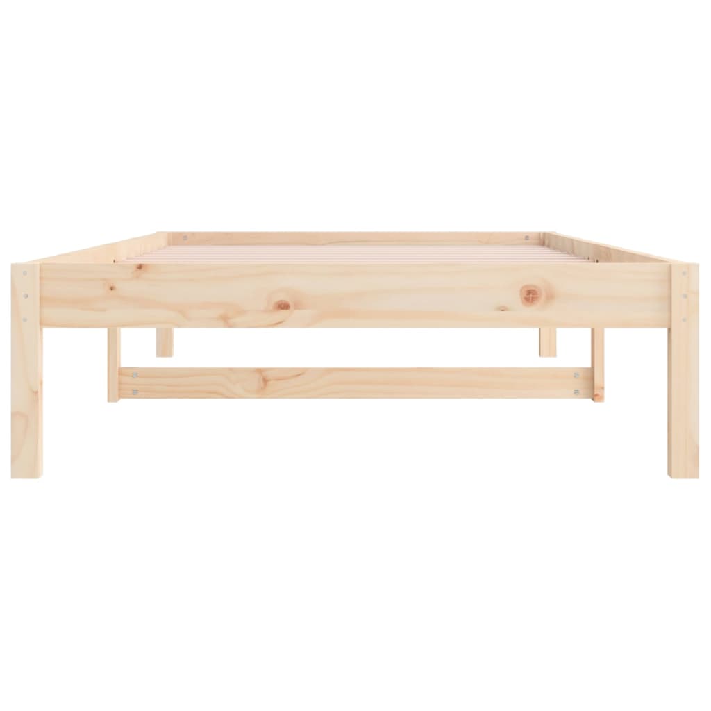 Day Bed without Mattress 90x200 cm Solid Wood Pine