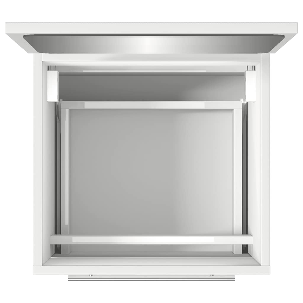 Bathroom Cabinet with Mirror White 41x38.5x48 cm Engineered Wood