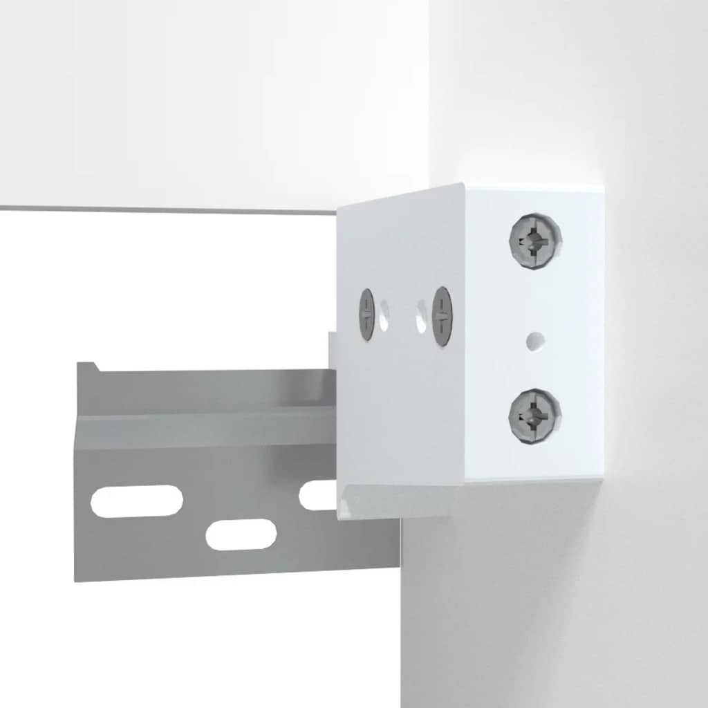 Bathroom Cabinet with Mirror White 41x38.5x48 cm Engineered Wood