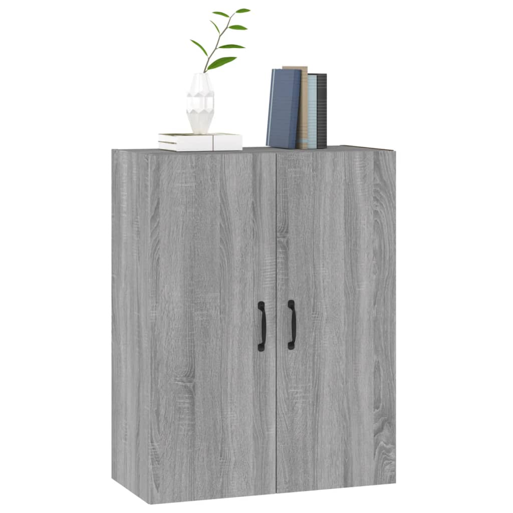 Hanging Cabinet Grey Sonoma 69,5x34x90 cm Engineered Wood