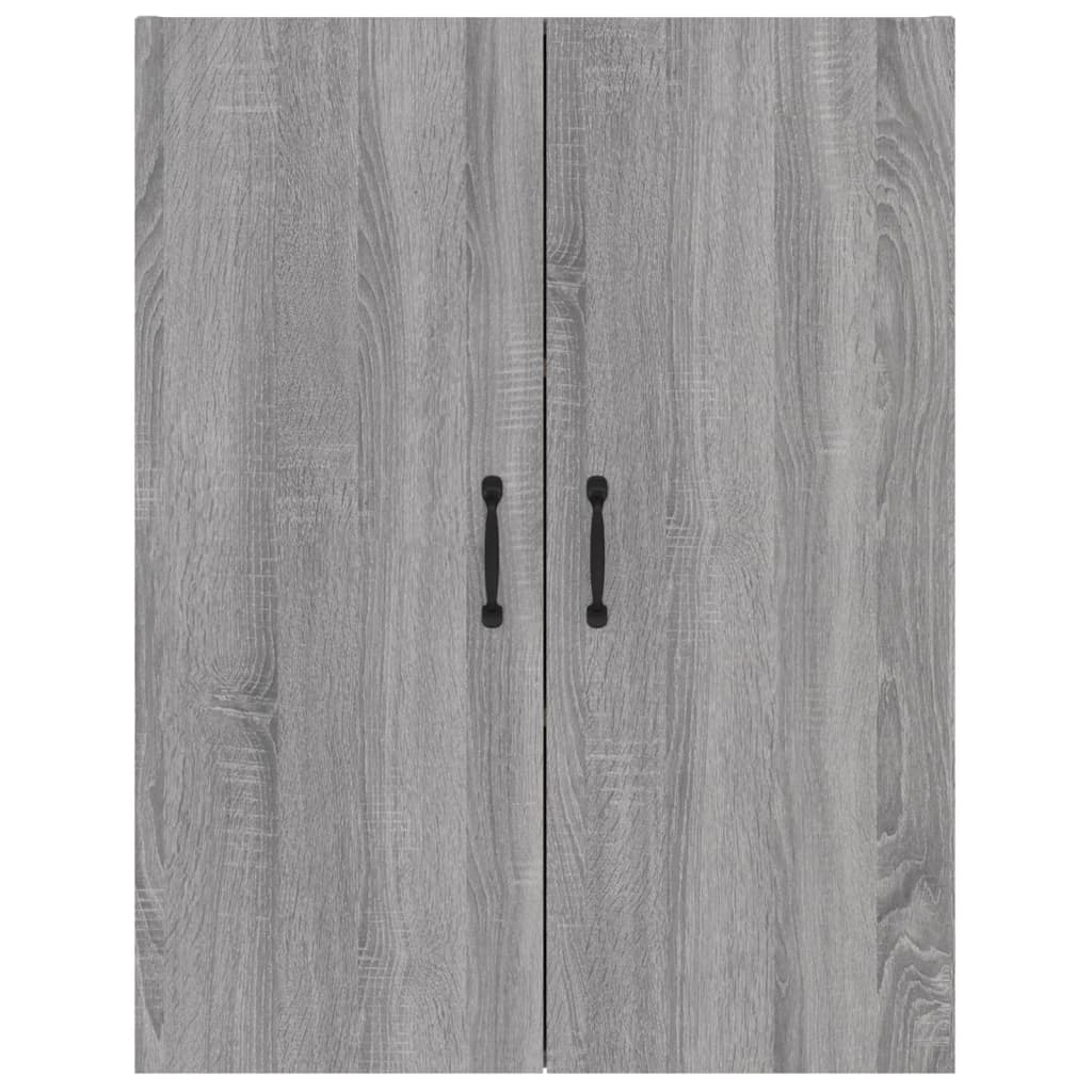 Hanging Cabinet Grey Sonoma 69,5x34x90 cm Engineered Wood