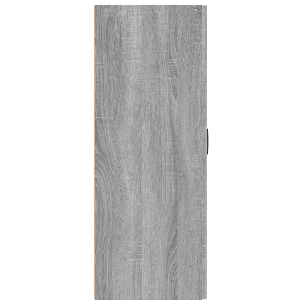 Hanging Cabinet Grey Sonoma 69,5x34x90 cm Engineered Wood