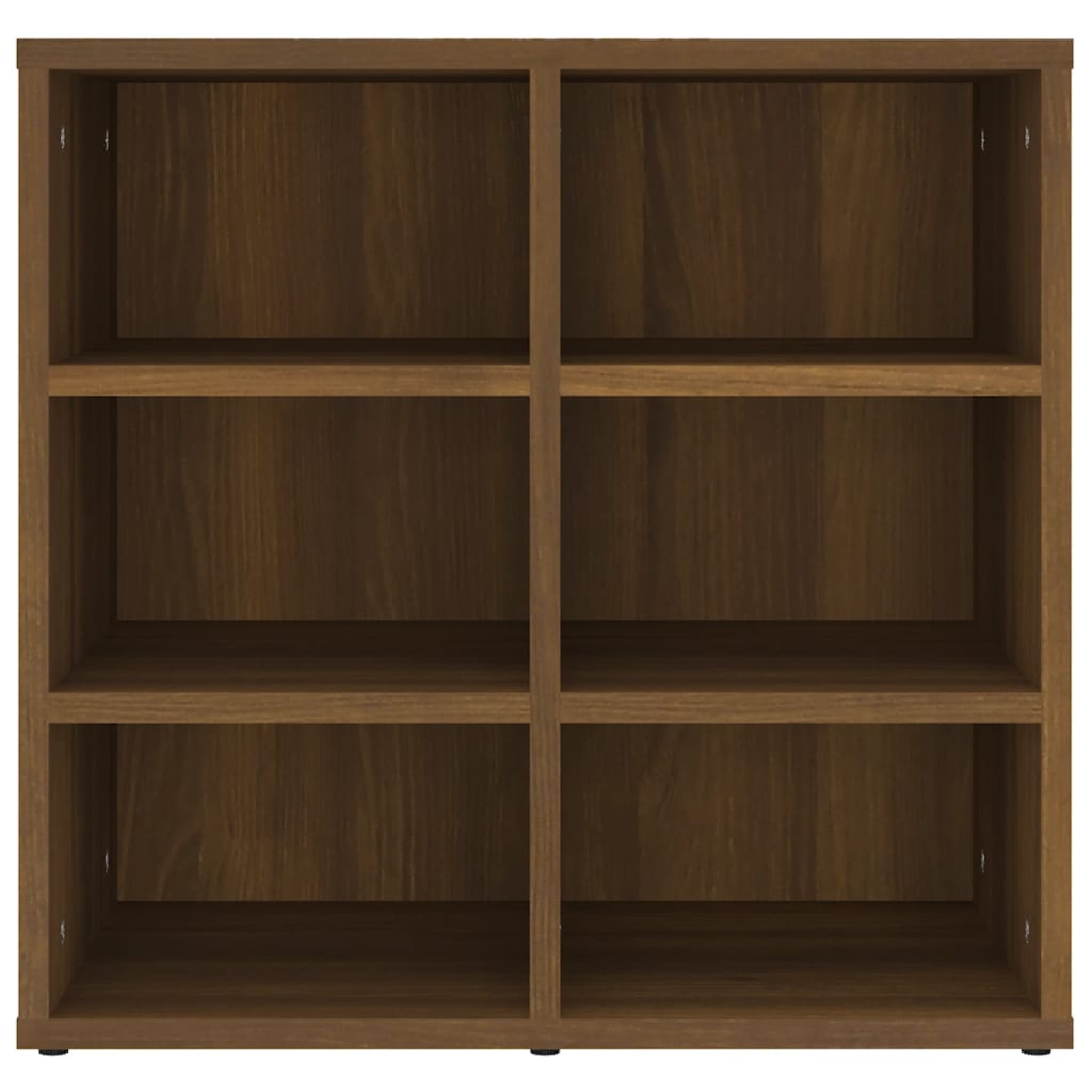 Shoe Cabinet Brown Oak 52.5x30x50 cm
