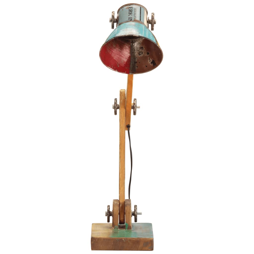 Industrial Desk Lamp Multicolour Round 23x18x95 cm E27