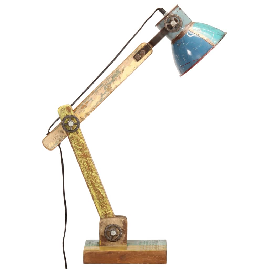 Industrial Desk Lamp Multicolour Round 23x18x95 cm E27