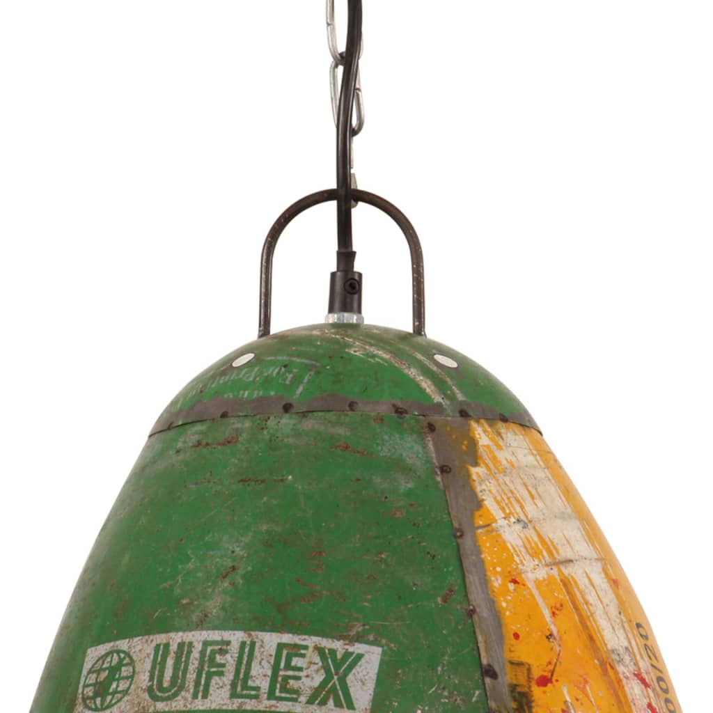Industrial Hanging Lamp 25 W Multicolour Round 32 cm E27
