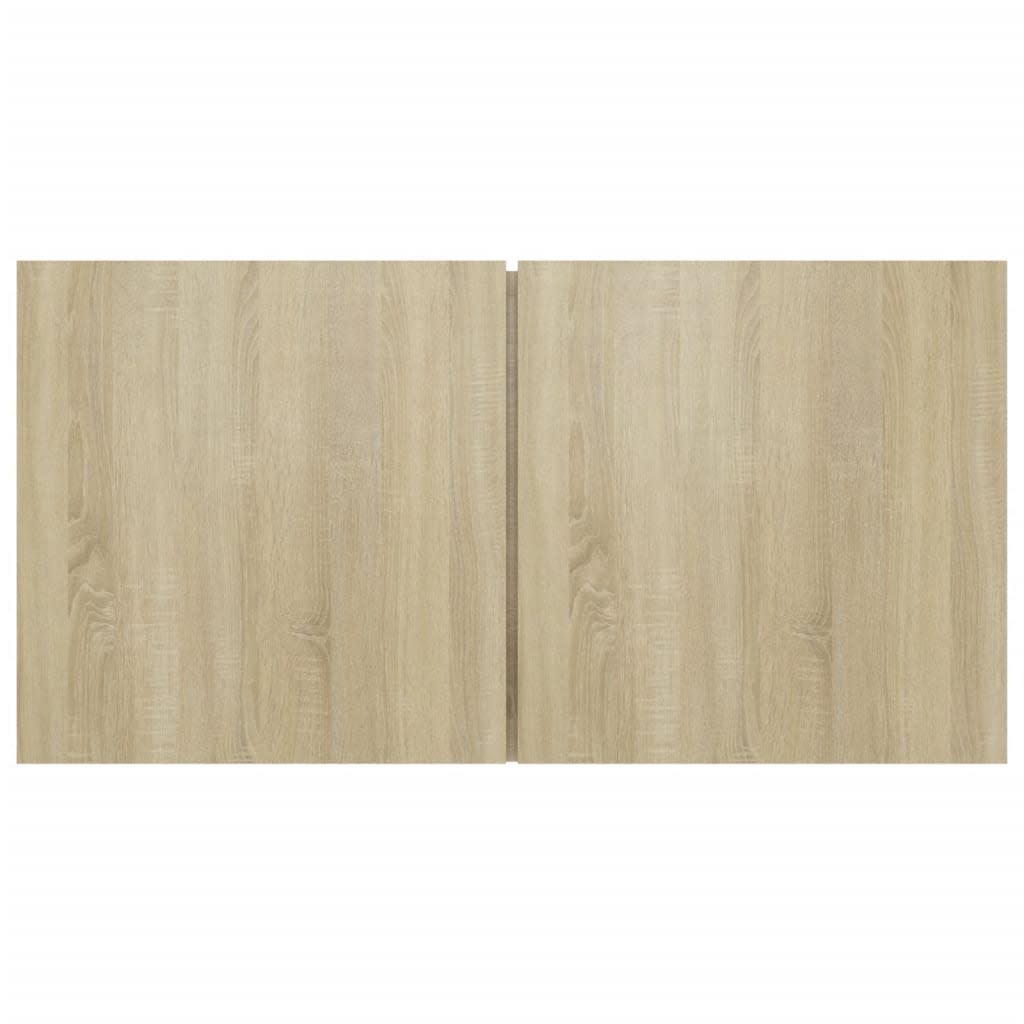 5 Piece TV Cabinet Set Sonoma Oak Engineered Wood