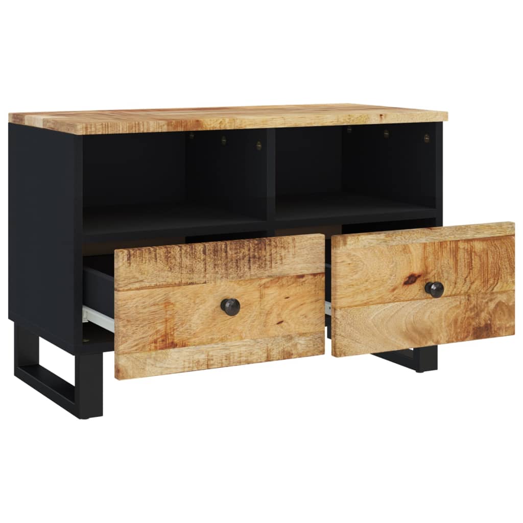 TV Cabinet 70x33x46cm Solid Wood Mango