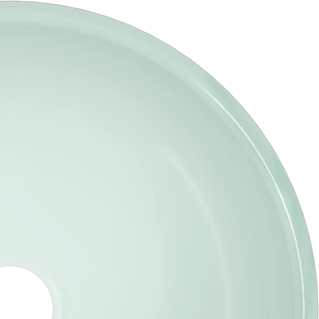 Basin Tempered Glass 30x12 cm White