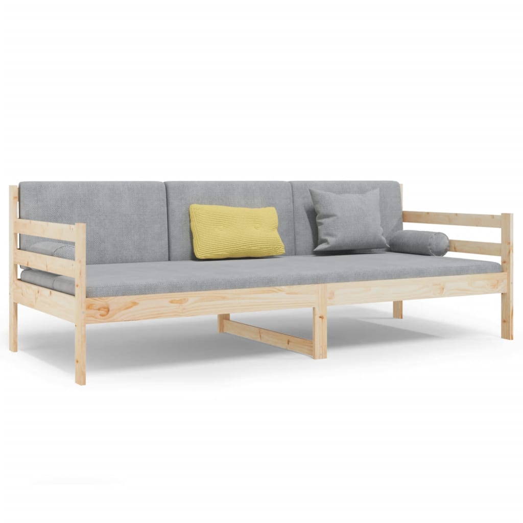 Day Bed without Mattress 80x200cm Solid Wood Pine