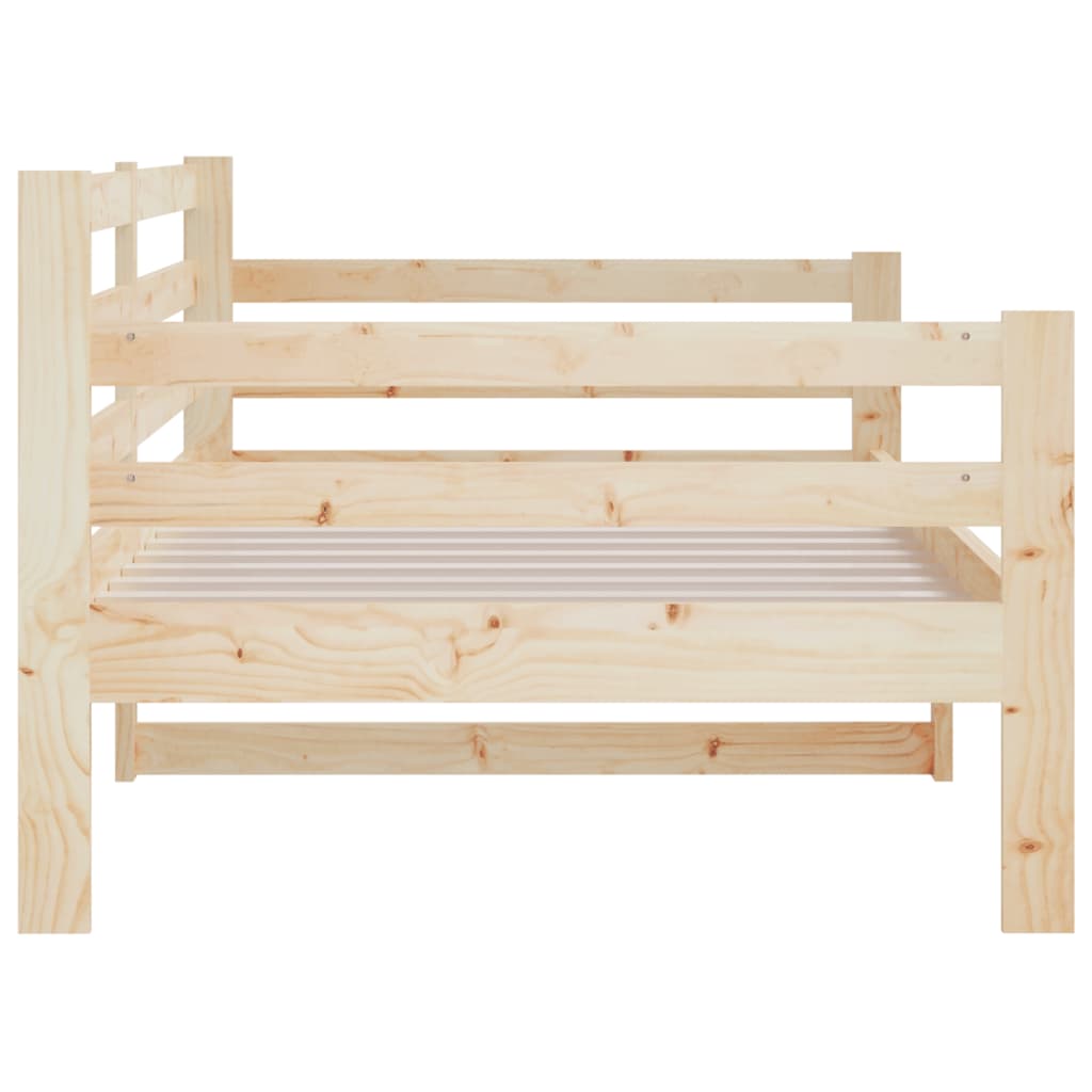 Day Bed without Mattress 80x200cm Solid Wood Pine