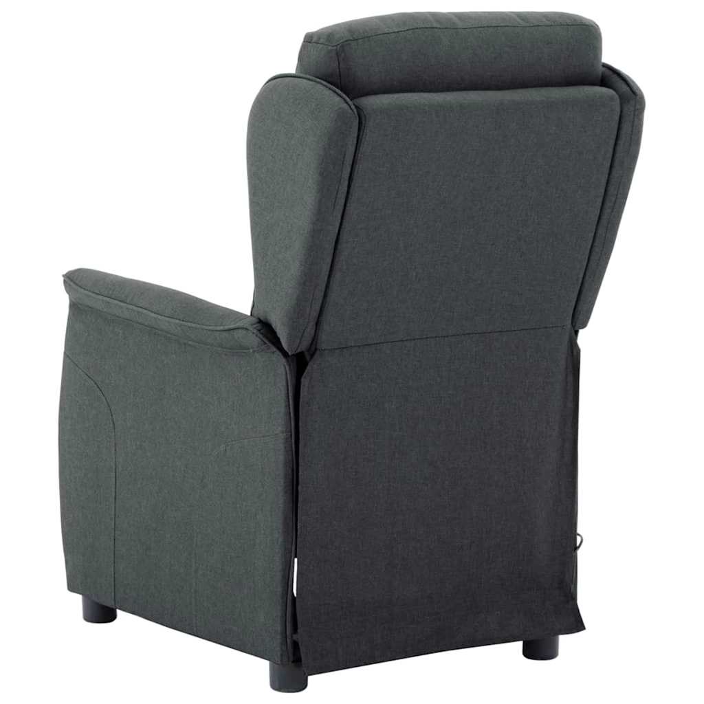Massage Chair Dark grey 67.5 x 93.5 x 101.5 cm Fabric