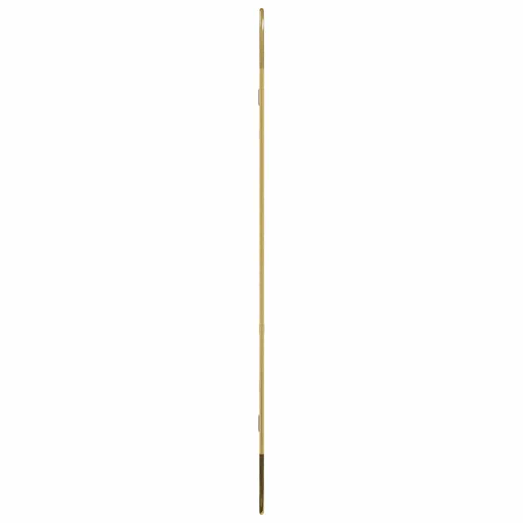 Wall Mirror Gold 90x40 cm Oval
