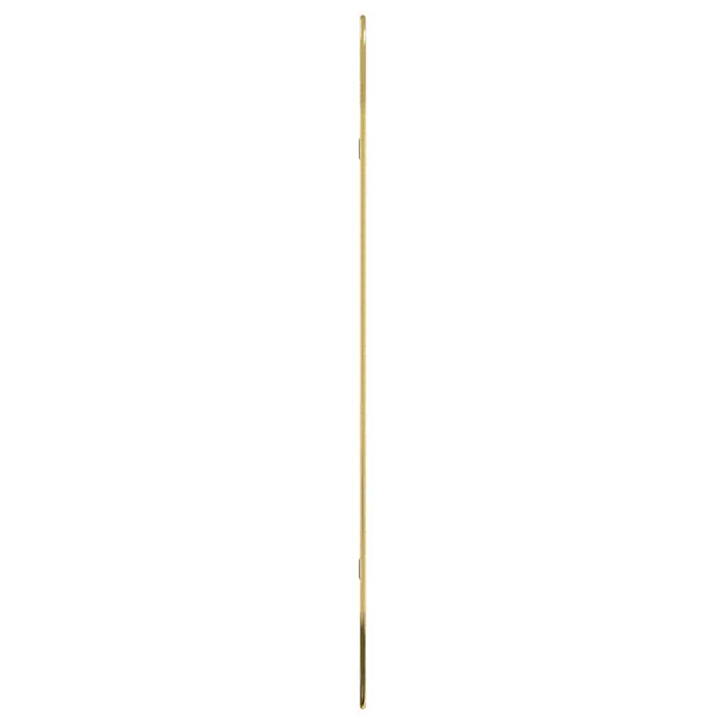 Wall Mirror Gold 100x45 cm Oval