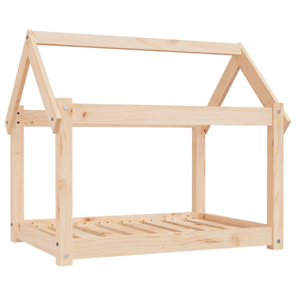 Dog Bed 81x60x70 cm Solid Wood Pine