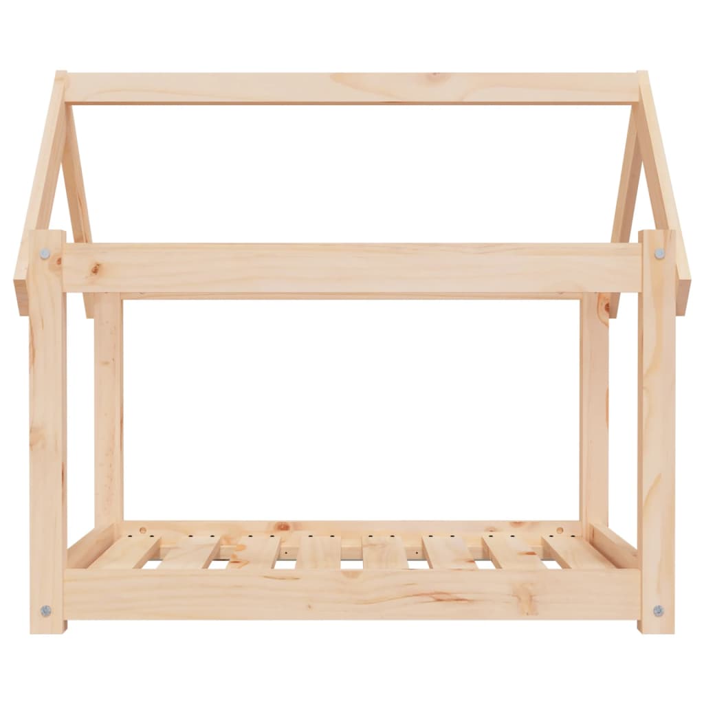 Dog Bed 81x60x70 cm Solid Wood Pine