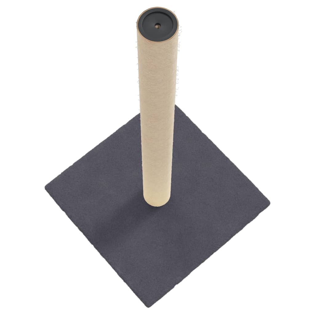 Cat Scratching Post Dark Grey 35x35x70 cm