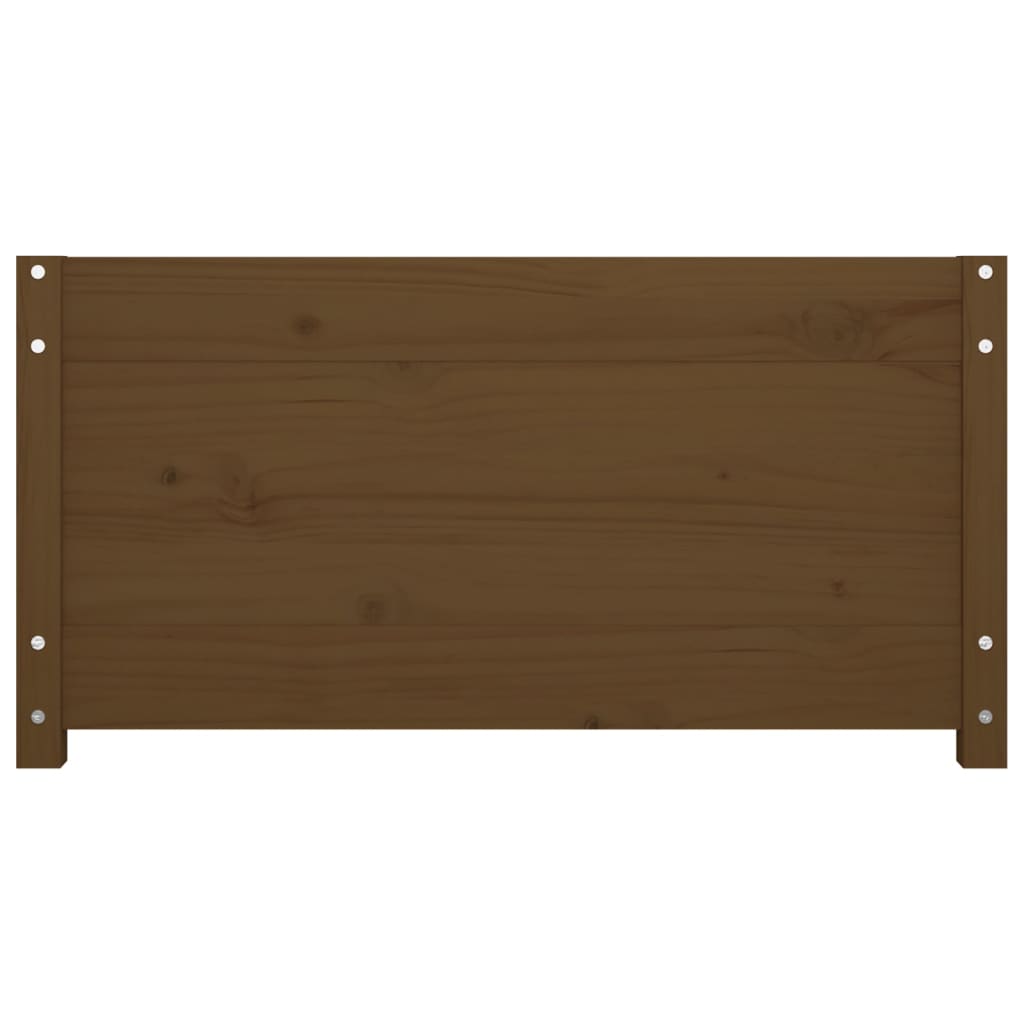 Day Bed without Mattress Honey Brown 90x190 cm Single Solid Wood Pine