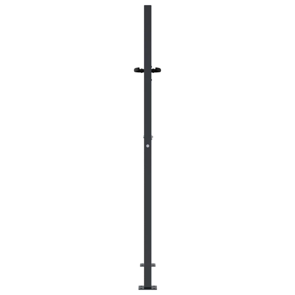 Garden Gate Anthracite 105x130 cm Steel Grass Design