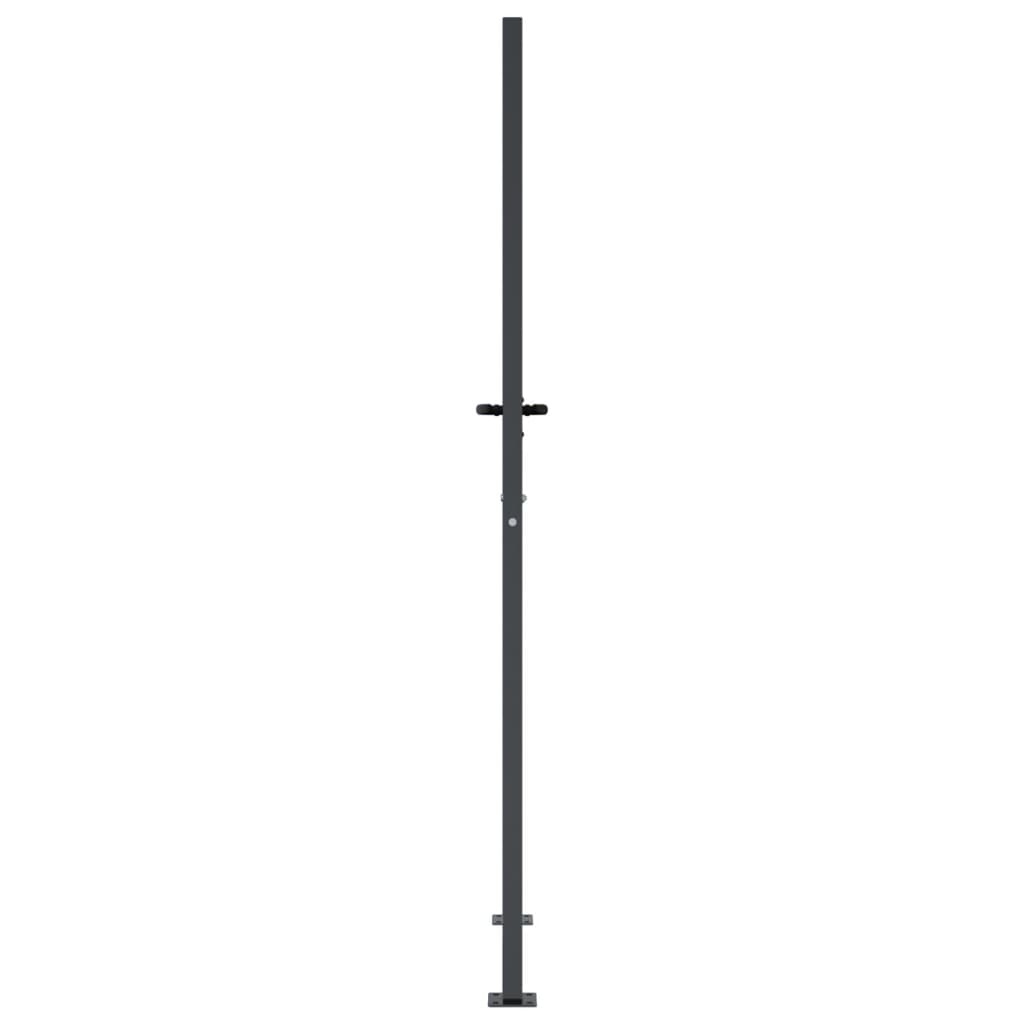 Garden Gate Anthracite 105x205 cm Steel Grass Design