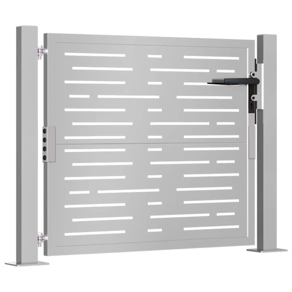 Garden Gate 105x80 cm Corten Steel Square Design