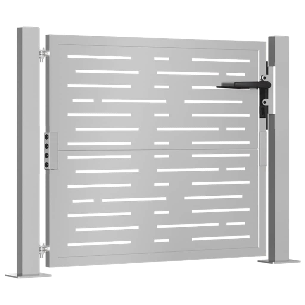 Garden Gate 105x105 cm Corten Steel Square Design