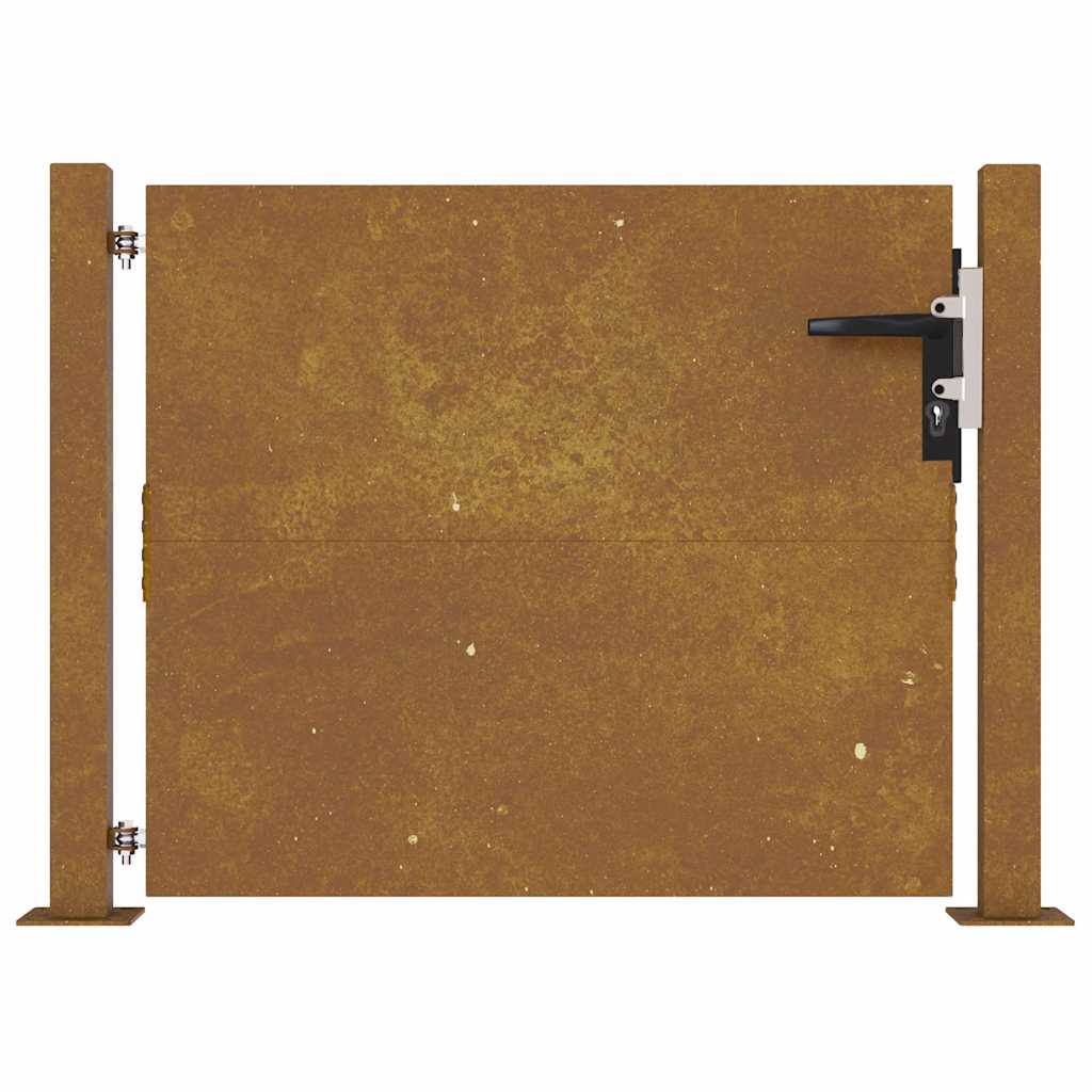 Garden Gate 105x80 cm Corten Steel