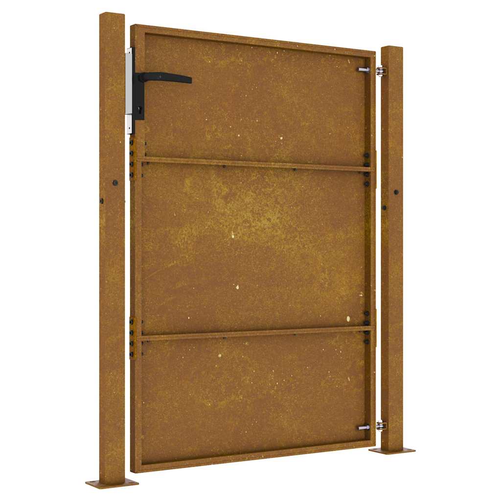 Garden Gate 105x155 cm Corten Steel