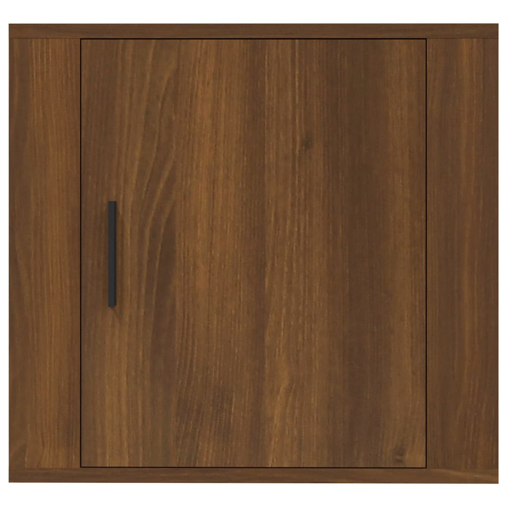 Wall-mounted Bedside Cabinets 2 pcs Brown Oak 50x30x47 cm