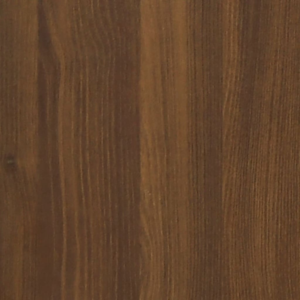 Bedside Cabinet Brown Oak 40x35x50 cm