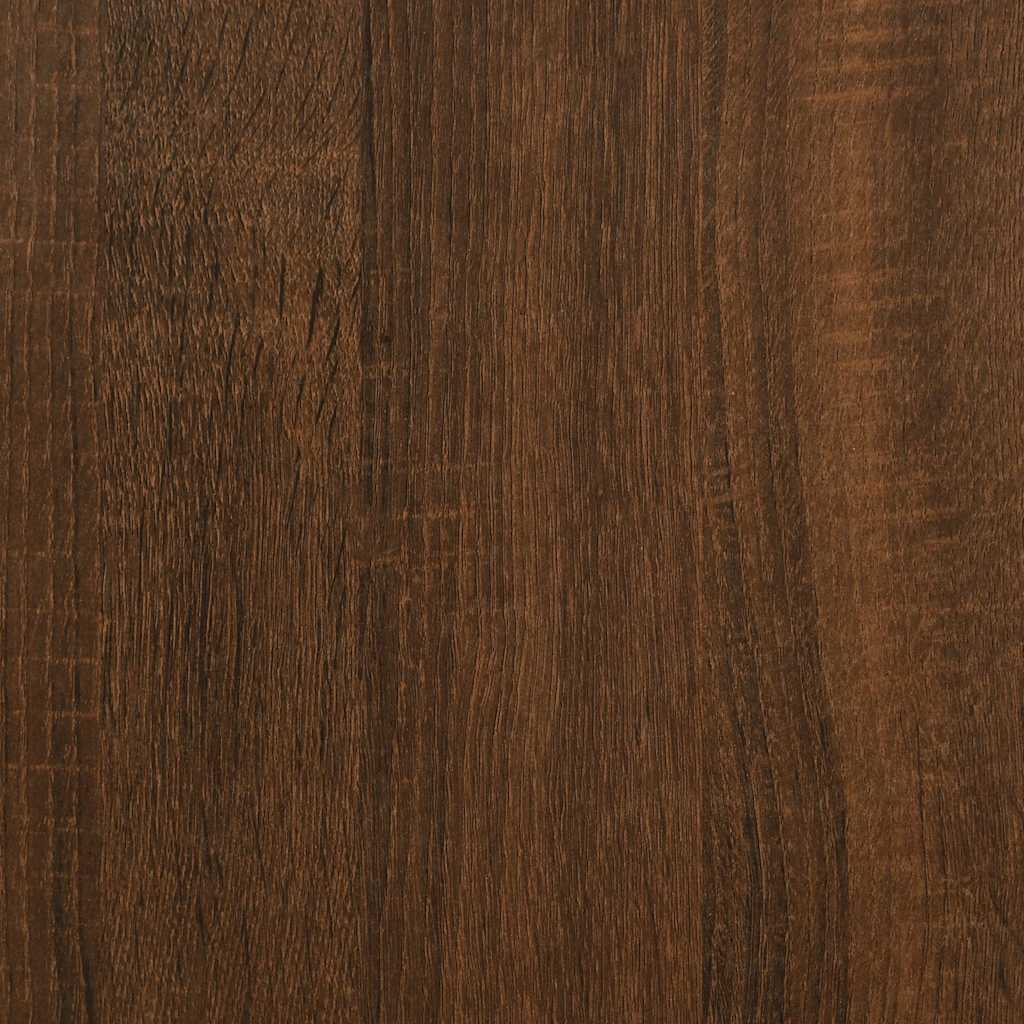 Aquarium Stand Brown Oak 81x36x73 cm Engineered Wood
