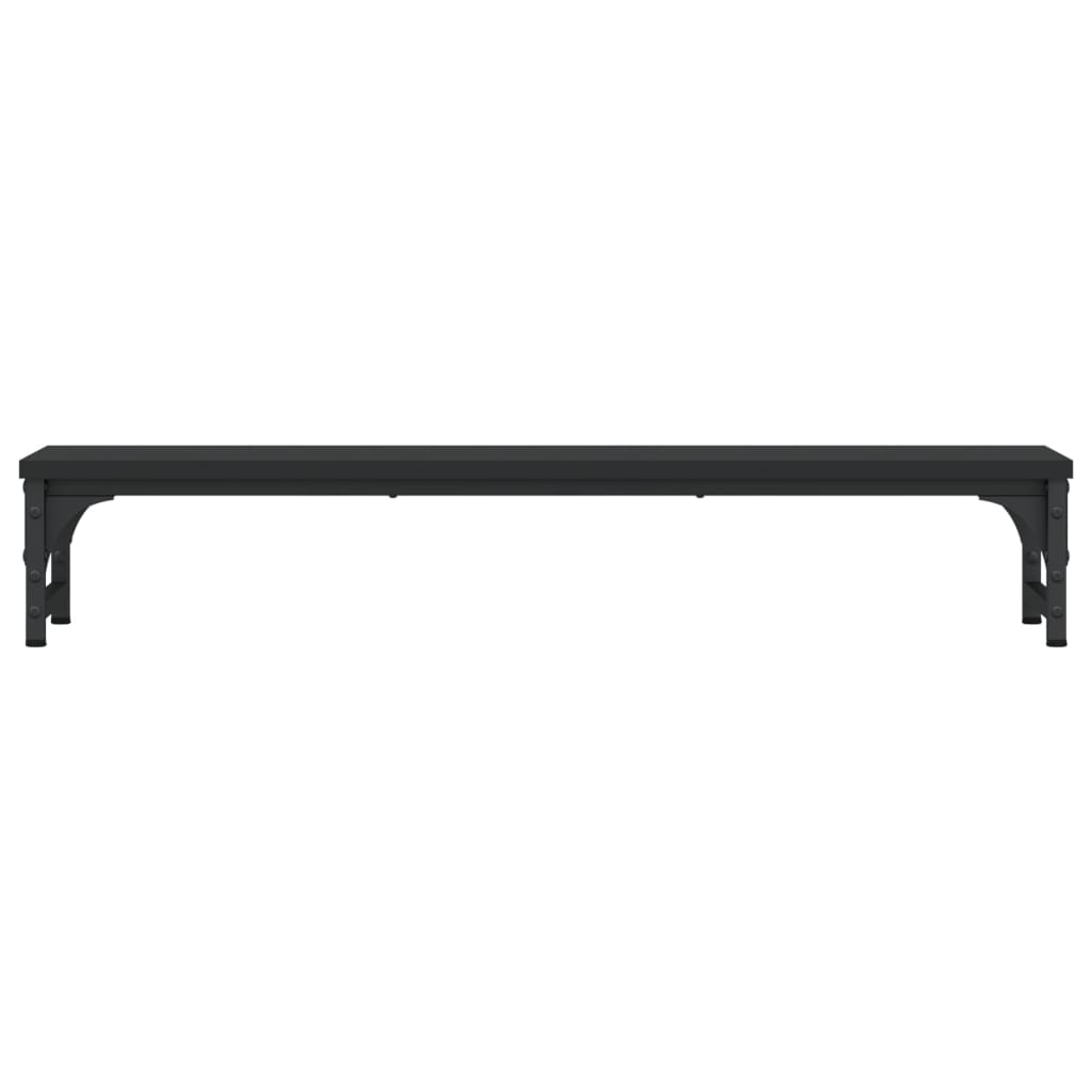 Monitor Stand Black 85x23x15.5 cm Engineered Wood