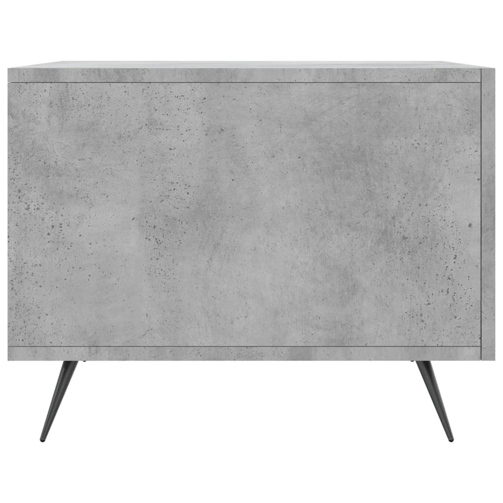 Coffee Tables 2 pcs Concrete Grey 50x50x40 cm Engineered Wood