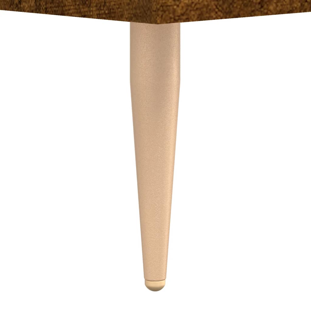 Coffee Tables 2 pcs Smoked Oak 50x50x40 cm Engineered Wood
