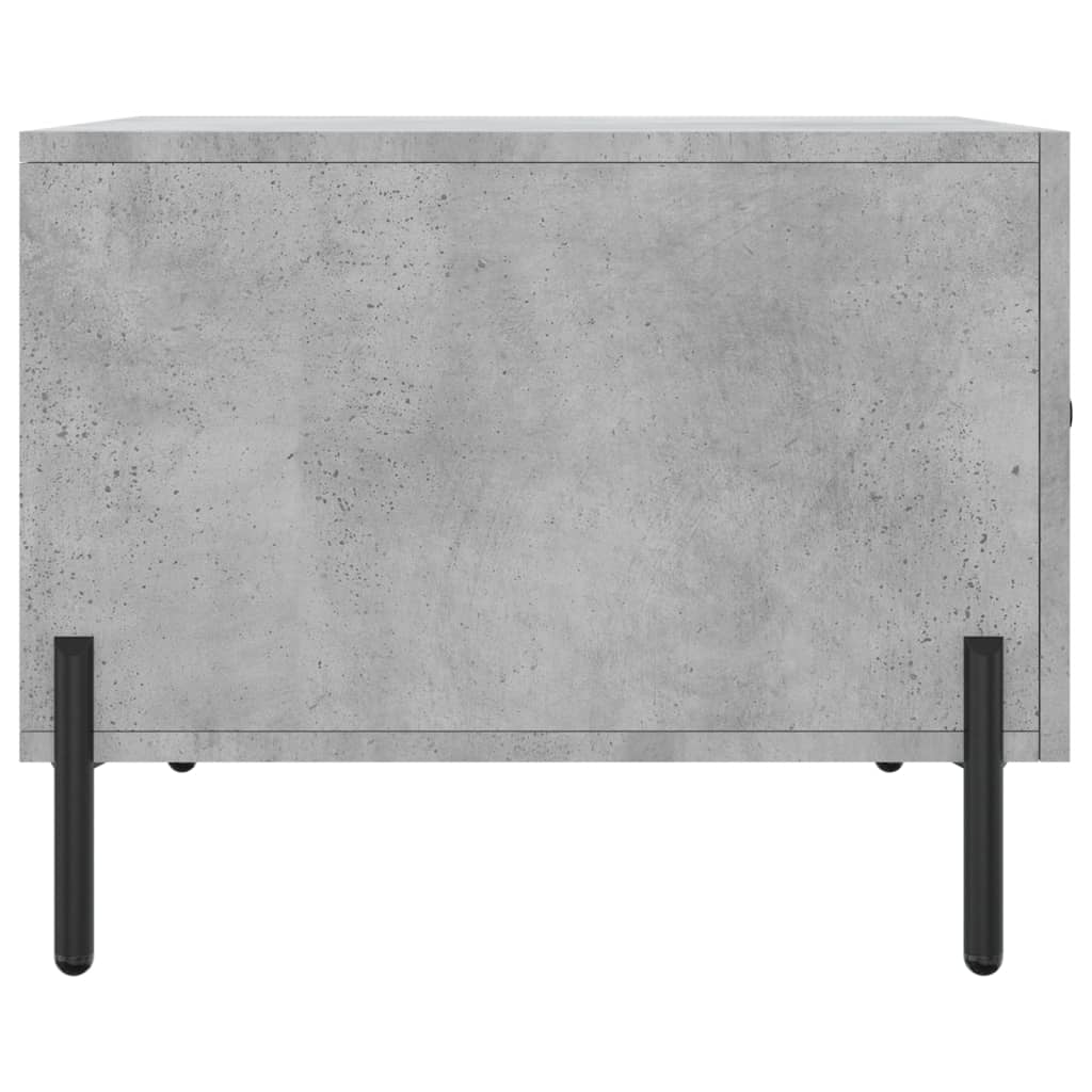Coffee Tables 2 pcs Concrete Grey 50x50x40 cm Engineered Wood