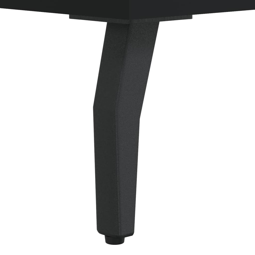 Coffee Tables 2 pcs Black 50x50x40 cm Engineered Wood