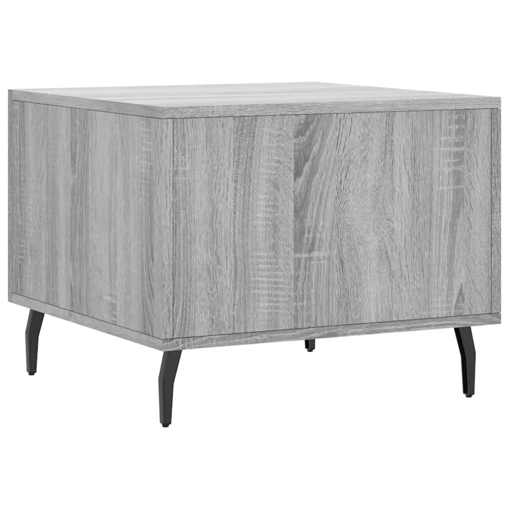 Coffee Tables 2 pcs Grey Sonoma 50x50x40 cm Engineered Wood