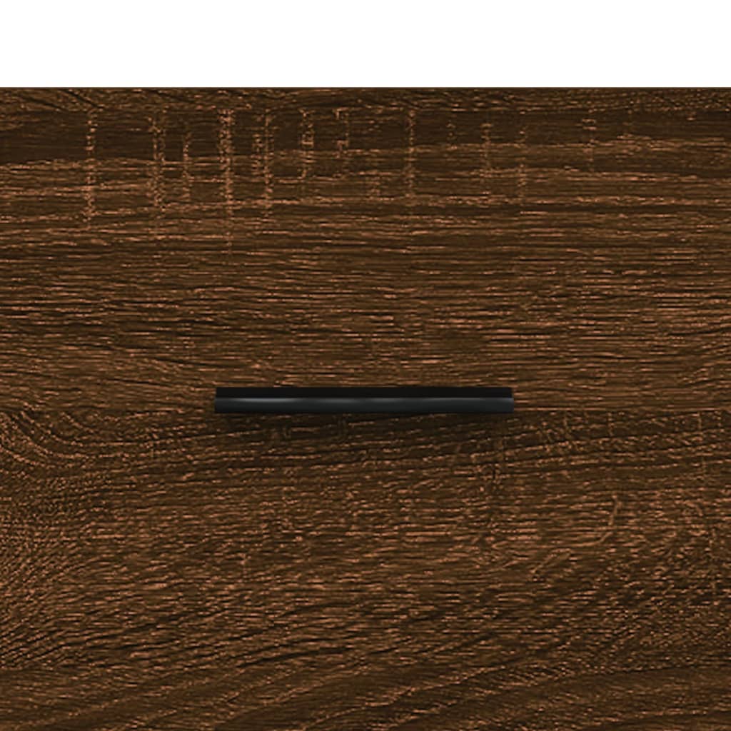 Coffee Tables 2 pcs Brown Oak 50x50x40 cm Engineered Wood