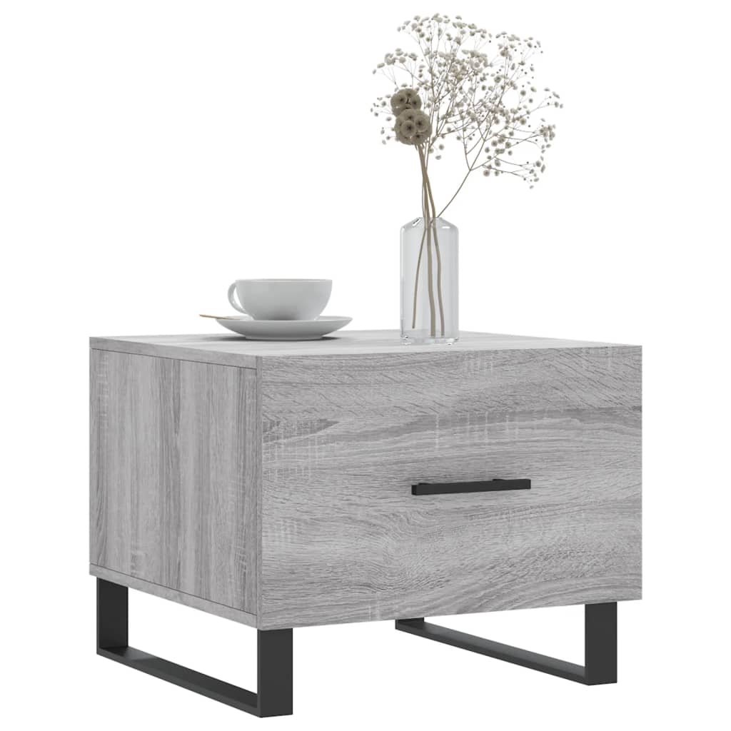 Coffee Tables 2 pcs Grey Sonoma 50x50x40 cm Engineered Wood