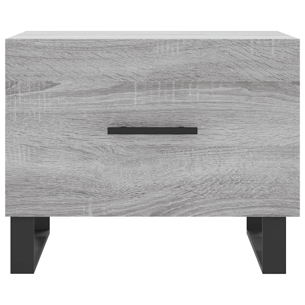 Coffee Tables 2 pcs Grey Sonoma 50x50x40 cm Engineered Wood