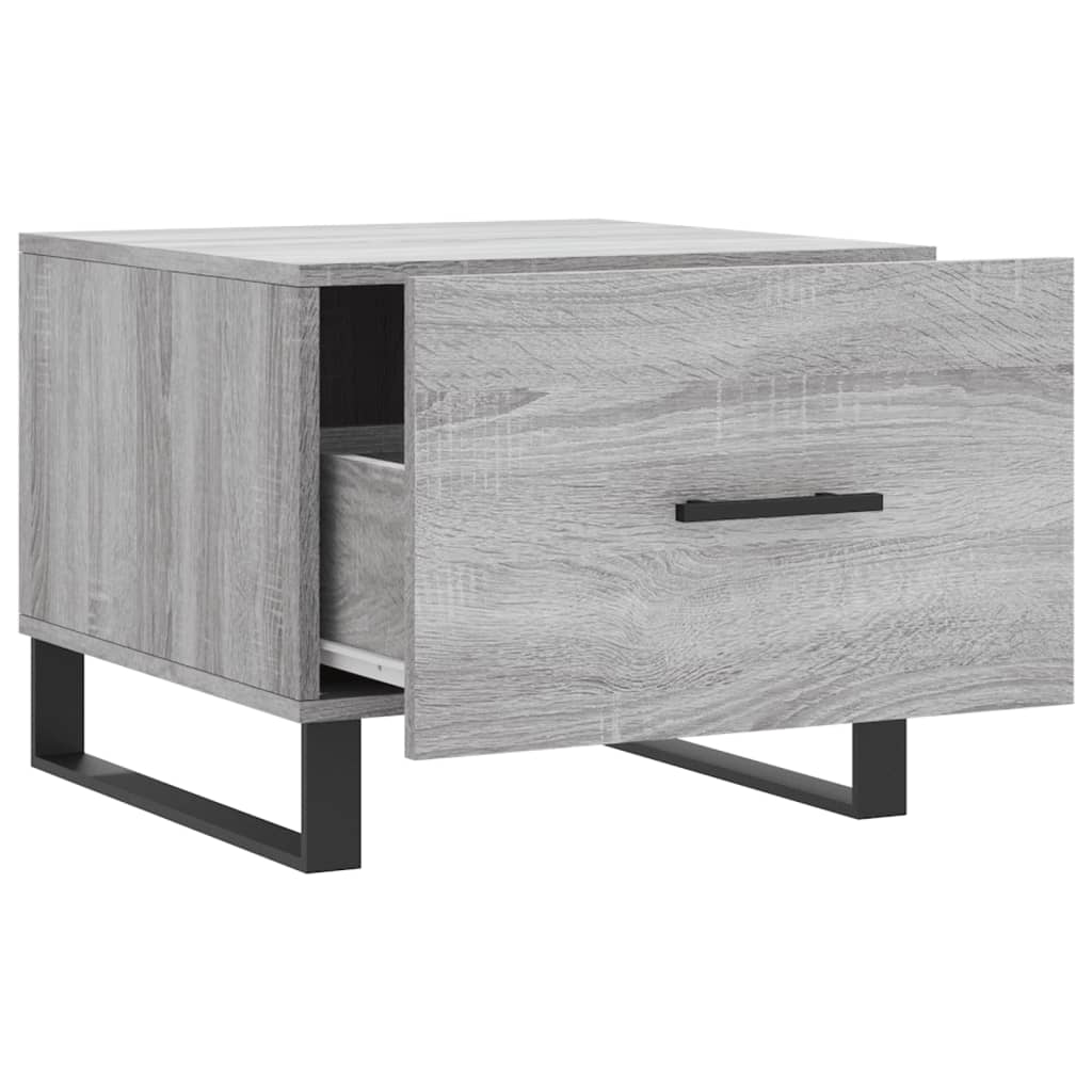 Coffee Tables 2 pcs Grey Sonoma 50x50x40 cm Engineered Wood