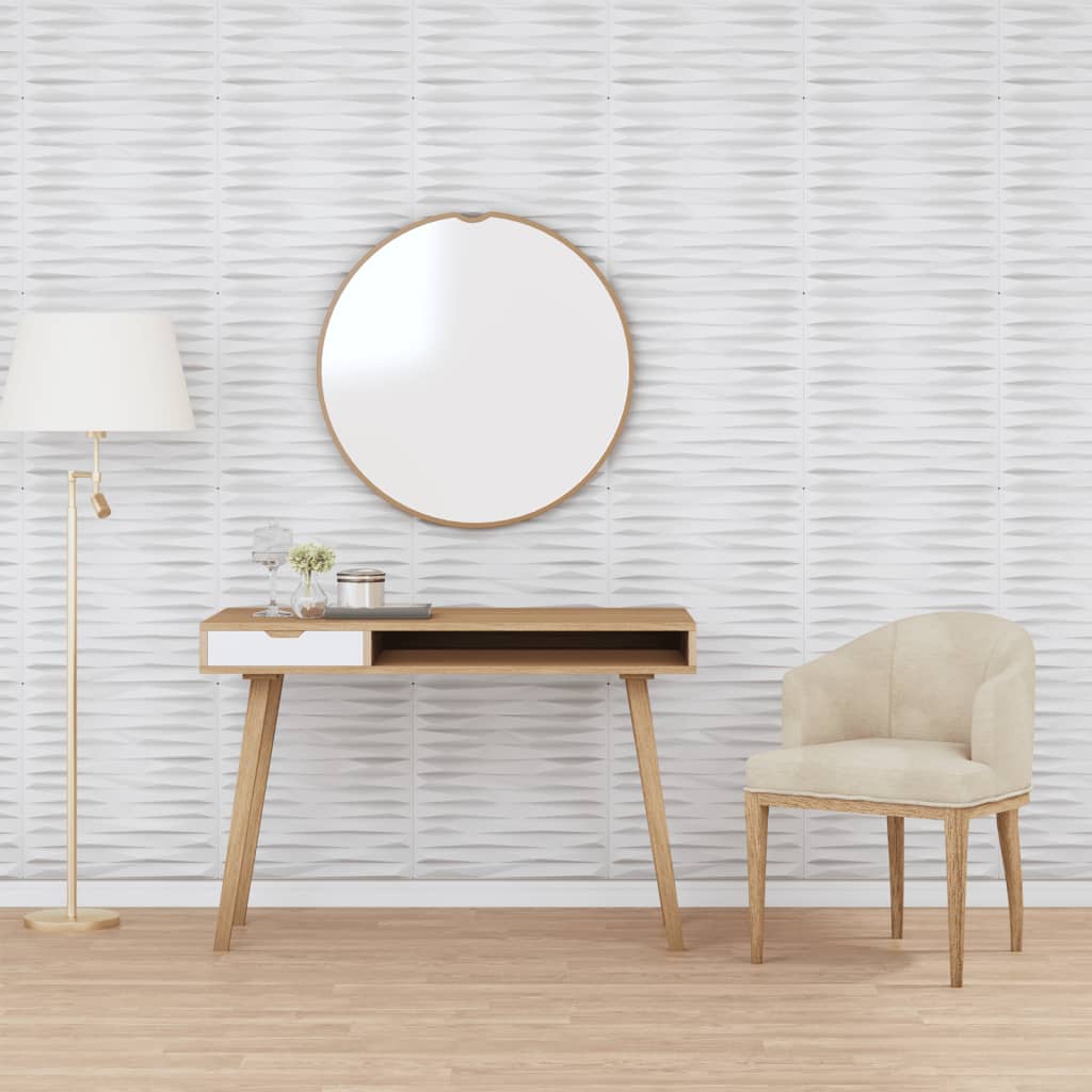 Wall Panels 48 pcs White 50x50 cm XPS 12 m² Stone