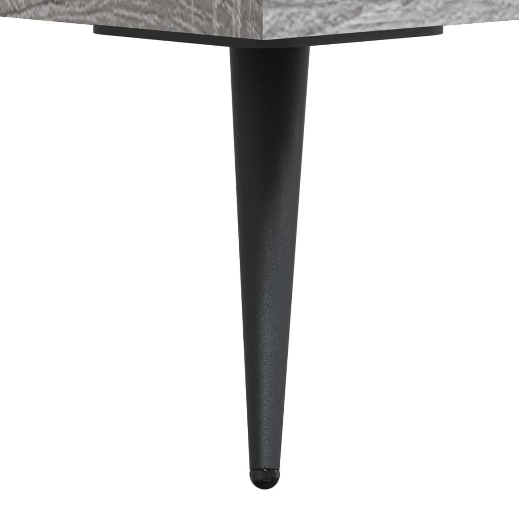 Shoe Bench Grey Sonoma 102x35x55 cm Engineered Wood