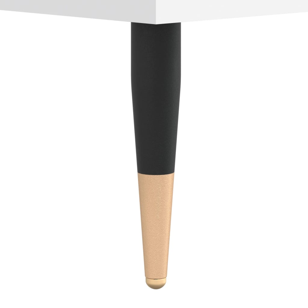 Shoe Bench White 102x35x55 cm Engineered Wood