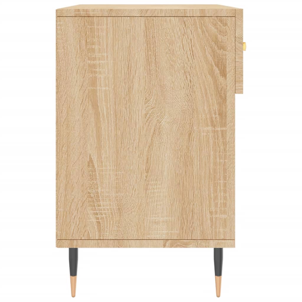 Shoe Bench Sonoma Oak 102x35x55 cm Engineered Wood