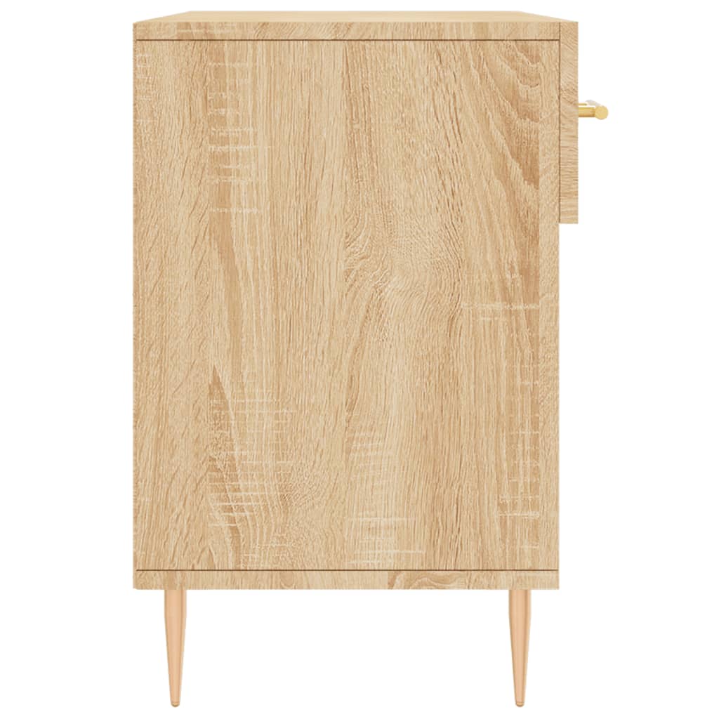 Shoe Bench Sonoma Oak 102x35x55 cm Engineered Wood