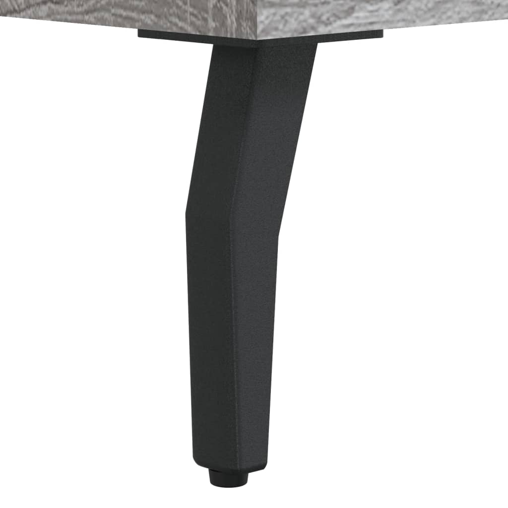 Shoe Bench Grey Sonoma 102x35x55 cm Engineered Wood