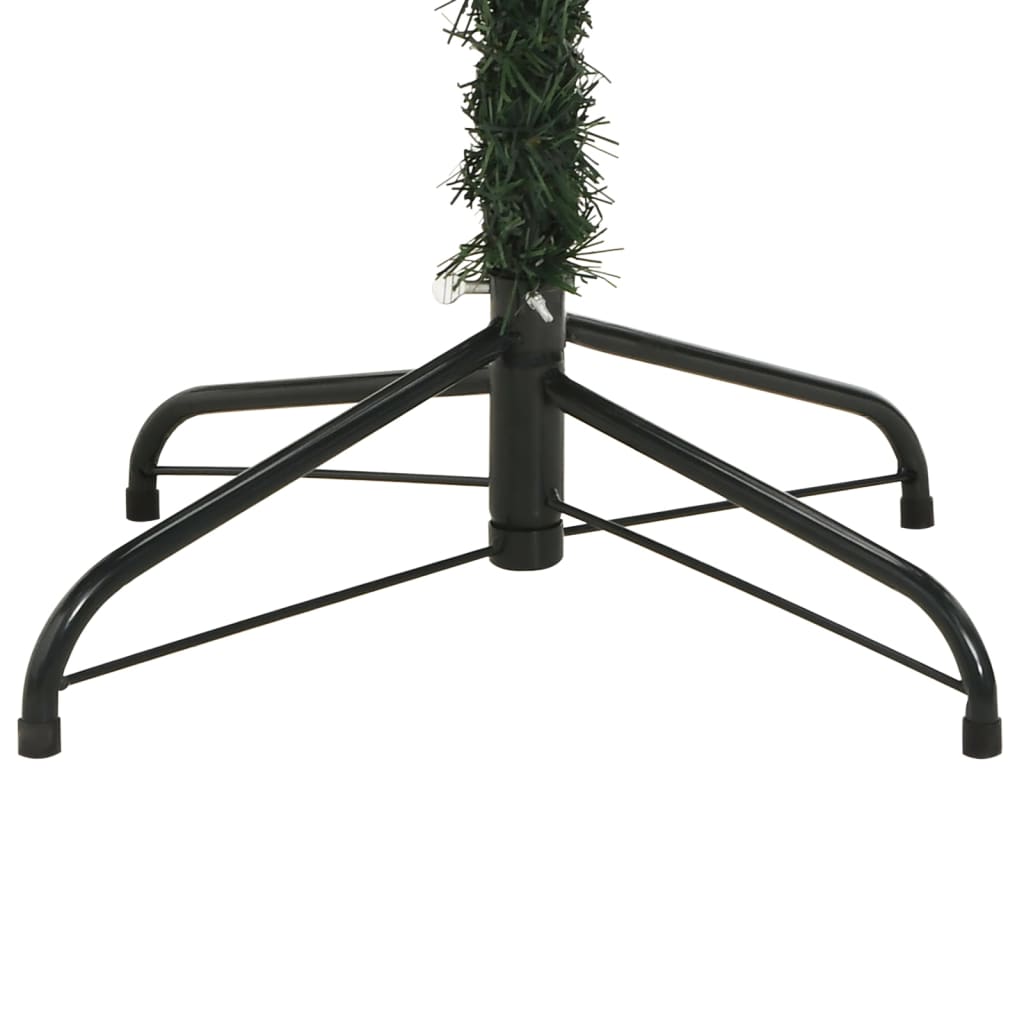 Artificial Hinged Christmas Tree with Cones 240 cm